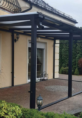 Zadaszenia tarasów Zielona Góra RalStal Zadaszenia tarasów Zielona Góra